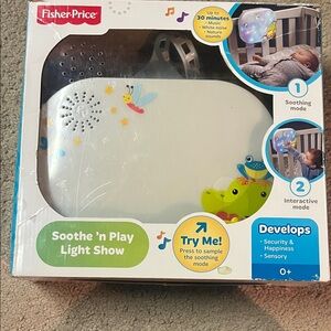 Fisher-Price Soothe 'n Play Light Show with Colorful Designs